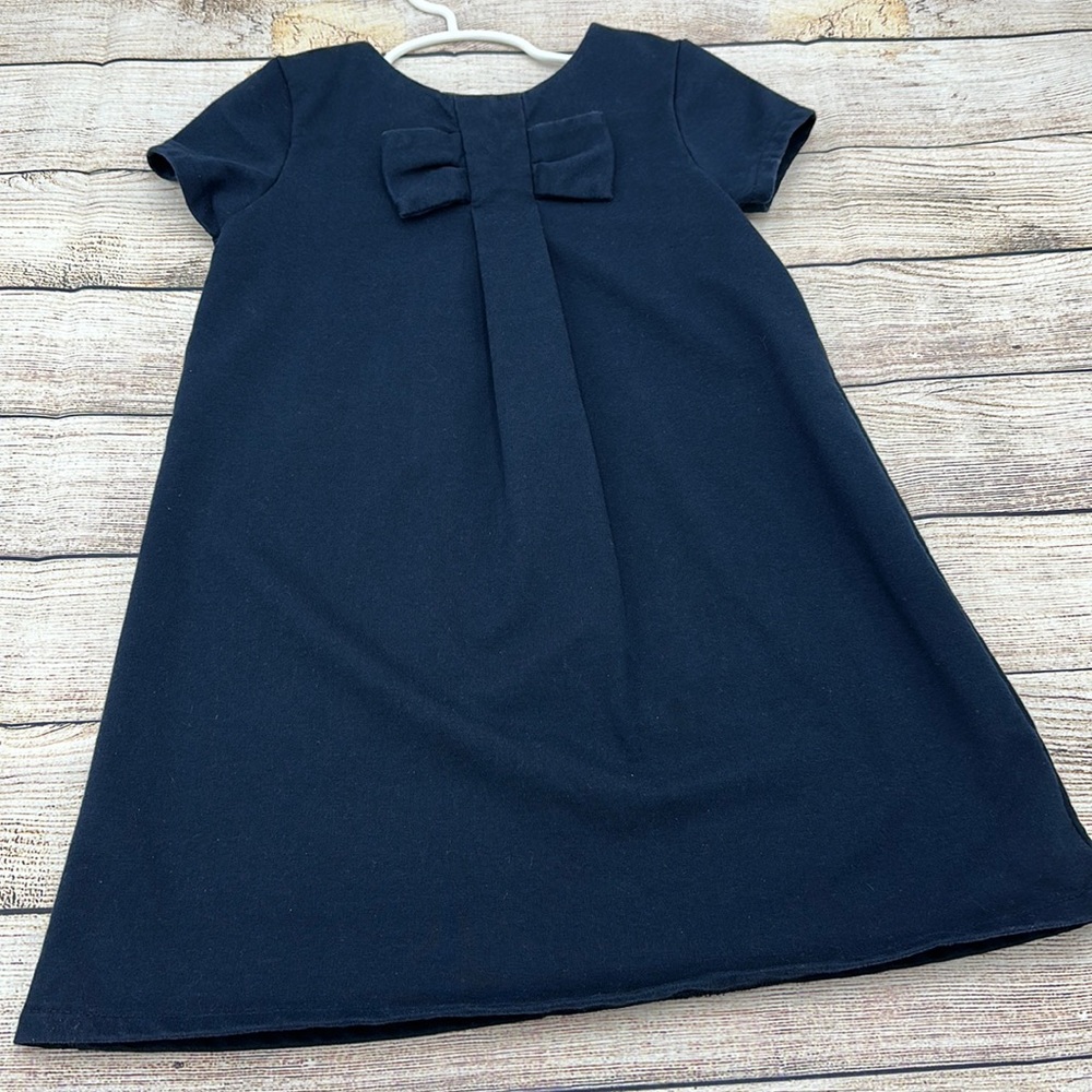 Joe Fresh Navy Blue Bow Front Dress Size 5